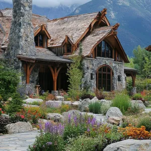 Quirky Stone Getaway with Flower Power
