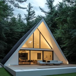 Minimalism Meets The Woods: A Triangular Tale