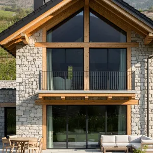 Nature’s Nest: Timber Wrapped Delight
