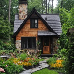 Secret Garden Gingerbread House