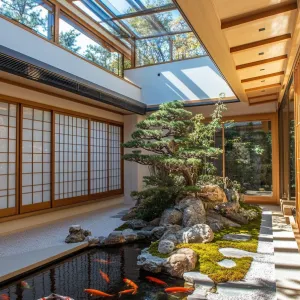 Koi Castaway: A Peaceful Pond Retreat