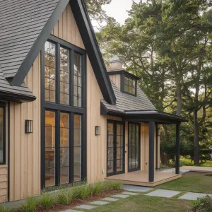 Gabled Haven in the Woods