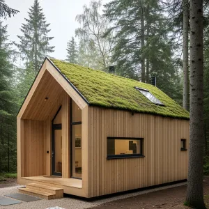 Humble Hobbit Haven with a Mossy Mane