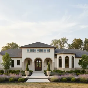 Arched Promenade Meadow Residence