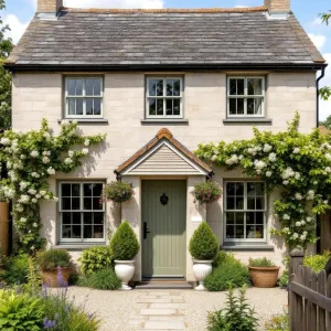 Delightful Dwelling With Blossoming Charm
