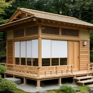 Tiny Zen Haven: A Slice of Japan