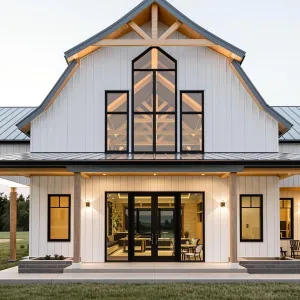 A Barn House with a Modern Wink and a Nod