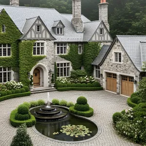 Whimsical Tudor Hideaway in Lush Greenery