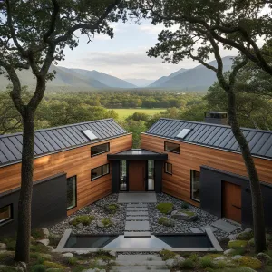 A Cozy Curve: A Hillside Hideaway