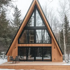 Triangular Timbered Wonderland