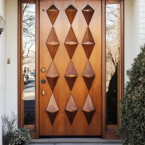 Vibrant, Geometric Front Door