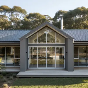 Aussie Chic Cabin: A Glassy Affair