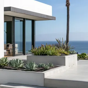 Elegant Coastal Rooftop Oasis