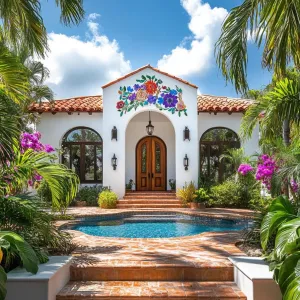 Poolside Fiesta: A Spanish Retreat