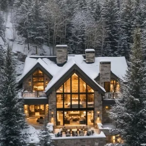 Snowy Summit Serenity