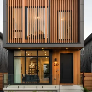 A Symphony of Wooden Slats