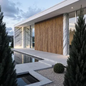 A Timber Waltz with Stone Steps