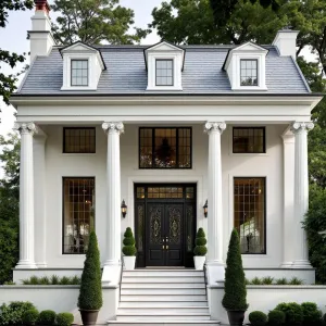 Classic Columns and Modern Whimsy