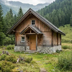 Alpine Stonebase Timber Hideout