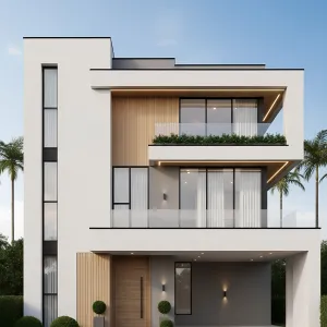 Floating Frames Coastal Modern