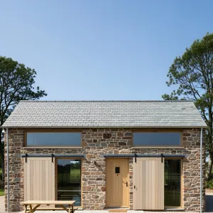 Whimsical Stone Palace with Modern Panache