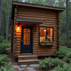 Whistle-Stop Log Cabin Magic