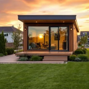 Mid-Century Sunrise Sanctuary