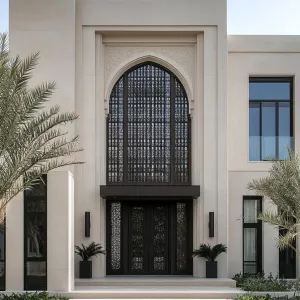 Grand Entry with Chic Arches