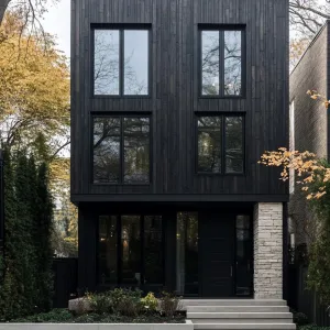 Sleek Facade with Mystical Allure