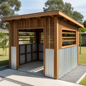 BBQ Shed Oasis: The Grill Lodge Adventure