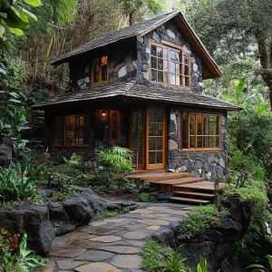 Rustic Hideaway in the Stone Forest