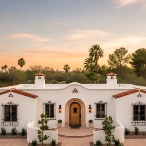 Sunset Hacienda: A Whitewashed Wonder