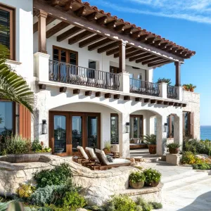 Oceanfront Elegance: A Sunlit Spanish Delight