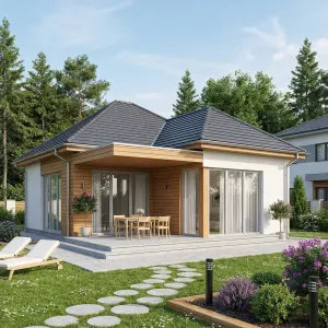 Meadowfront Timber Eaves Cottage