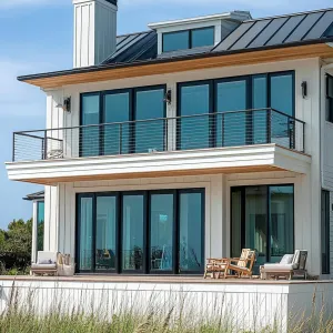 Cedar Surfline Balcony Modern