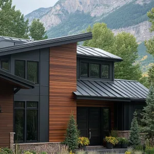 Chic Mountain Retreat in Colors That Wow