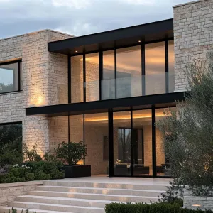 Glass Haven of Mediterranean Sophistication