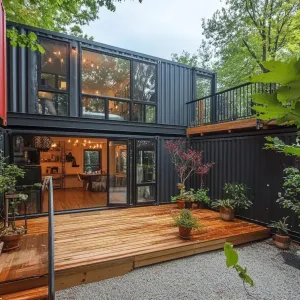 Modern Chic Shipping Container Home