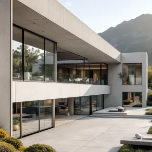 Elegance in Concrete and Glass