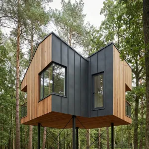 Pinleg Canopy Angle Cabin