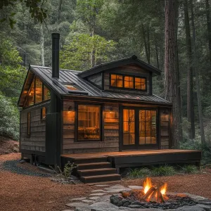 Cozy Woodland Retreat