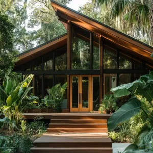 A-Frame Sanctuary in the Jungle Canopy