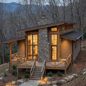 Ridgelight Hearth Glass Cabin