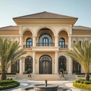 Luxurious Mansion with Grand Archways