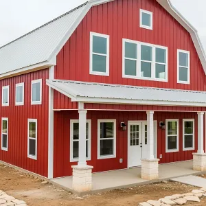 Red Retreat: Barnyard Boldness