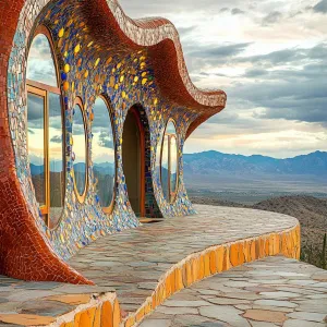 Preview of Wavy Wonderland: The Mosaic Marvel of the Eco House
