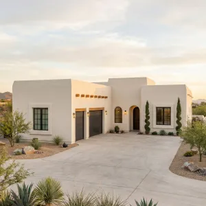 Minimalist Adobe Mesa Homestead