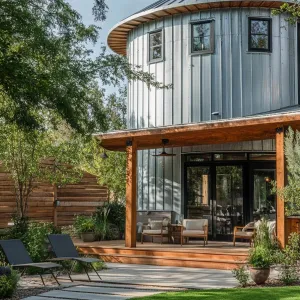 Circular Charm: The Quirky Silo House