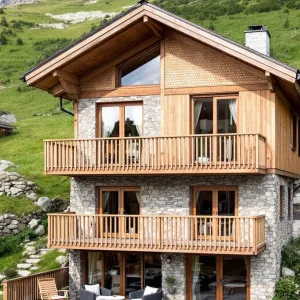Swiss Chalet Extravaganza: The Rock and Wood Spectacle