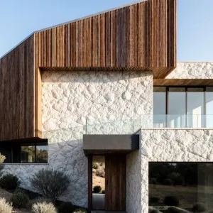 The Rustic Rhythm of Timber and Stone